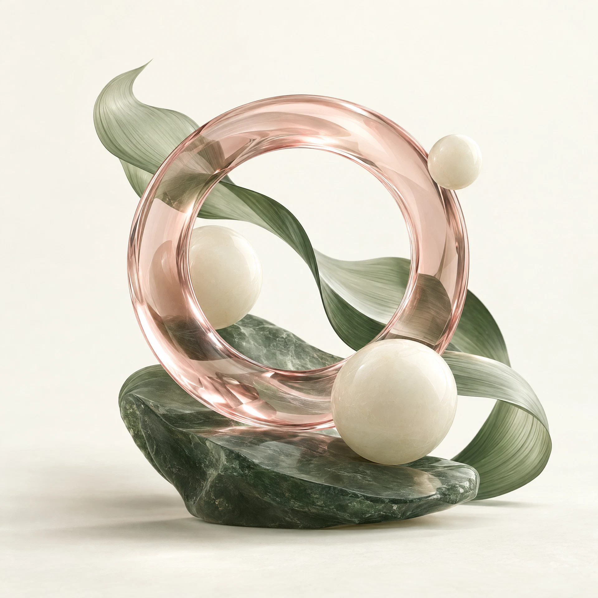 AI-generated abstract concept illustration associated with Oxytocin Acetate (2mg*10vials); not actual product photography or packaging.