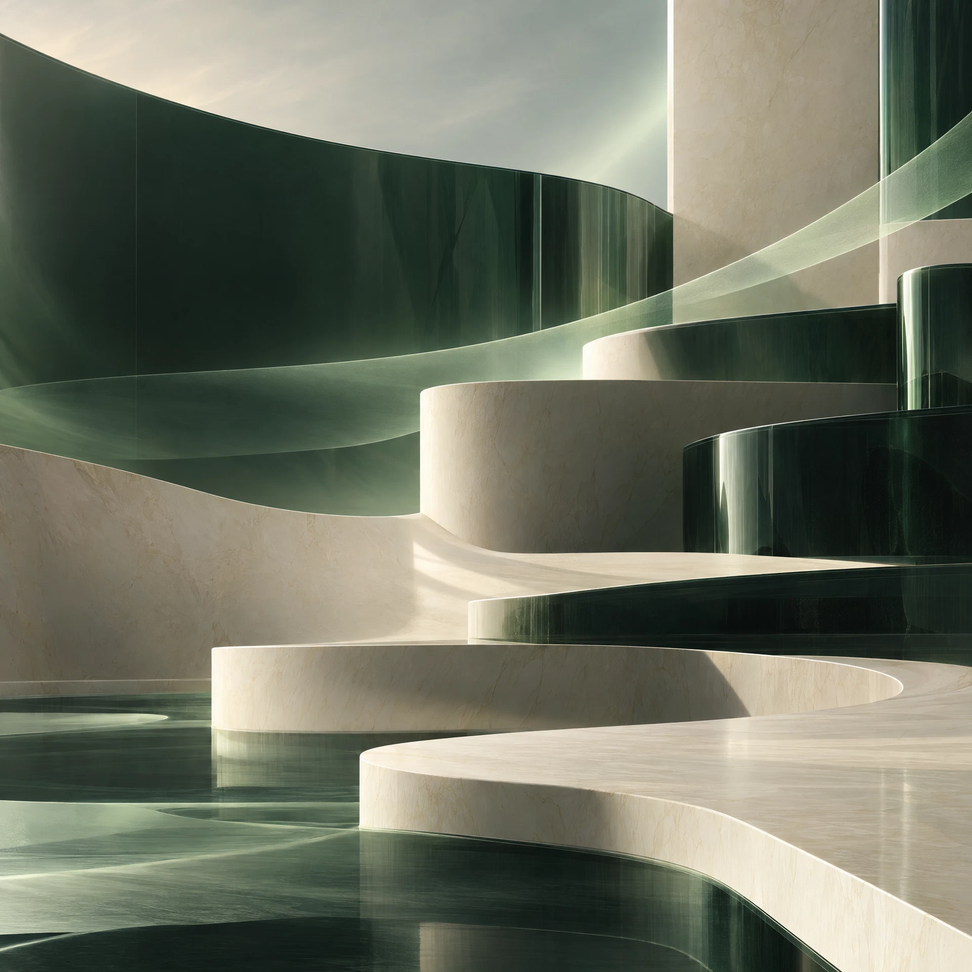 AI-generated abstract concept illustration associated with HCG (5000IU*10vials); not actual product photography or packaging.