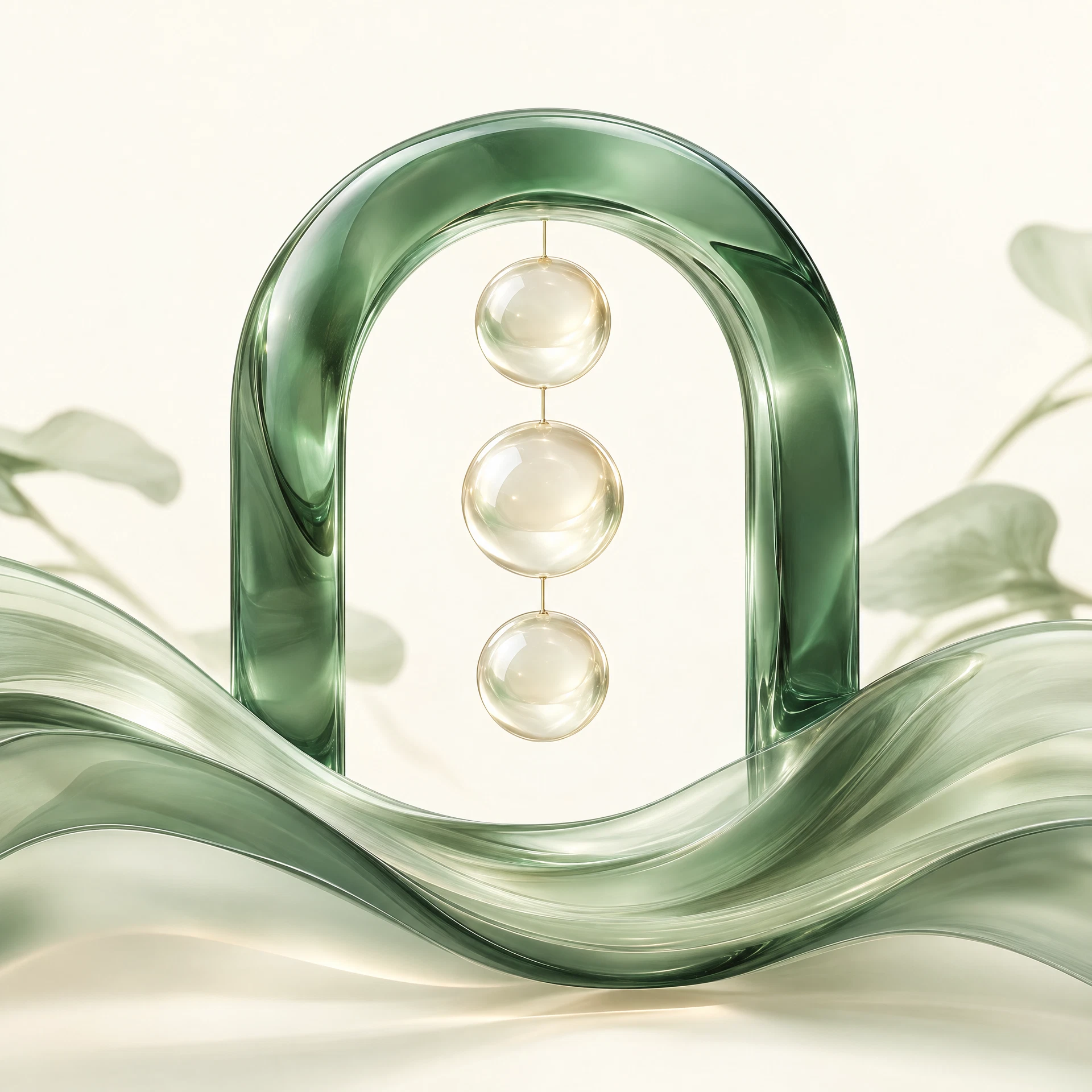 AI-generated abstract concept illustration associated with Cagrilintide (5mg *10 vials); not actual product photography or packaging.