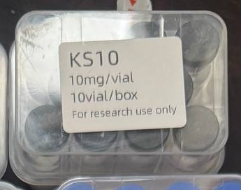 KissPeptin-10 — 10mg*10vials, owner-supplied package photograph.