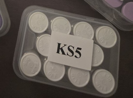 KissPeptin-10 — 5mg*10vials, owner-supplied package photograph.